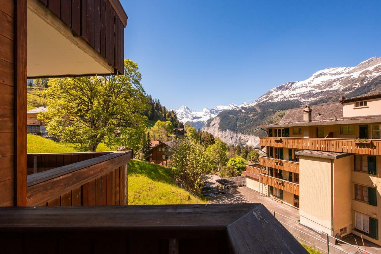 Roossi-Huus 3 Apartment Wengen Exterior photo
